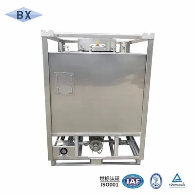 Réservoir d'eau en acier inoxydable de 1 500 litres